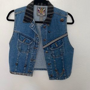 Denim vest